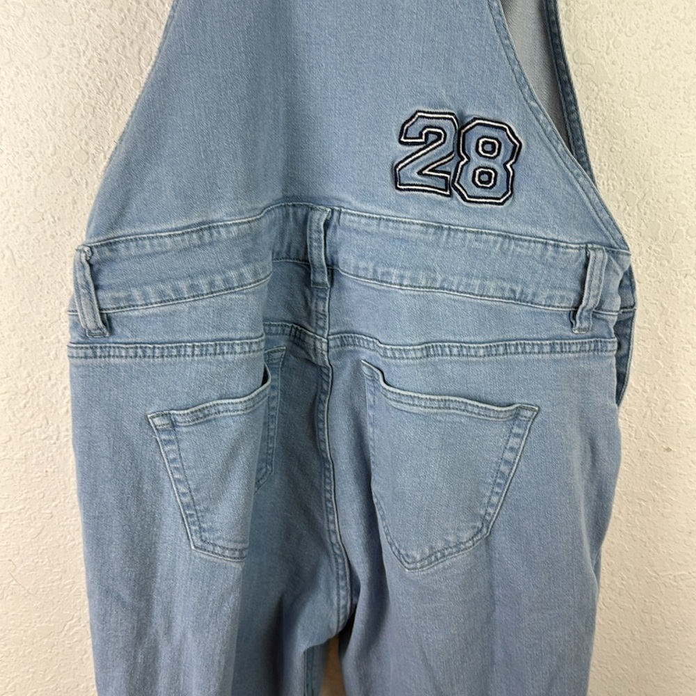 Perfect Disney Our Universe Womens Mickey Mouse 28 Denim Overalls Small - Picture 5 of 7